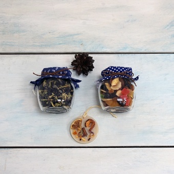 Подарочный набор Тайский синий чай #60