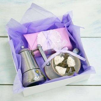 Подарочный набор Кофе с кокосом #25-1