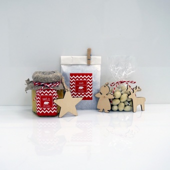 Подарочный набор След Санты #33-2