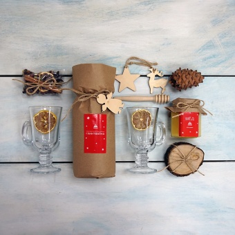 Подарочный набор Новогодний глинтвейн безалкогольный #13-3